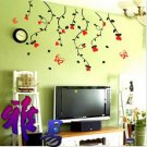 flower and butterfly Home Decor Wall Sticker