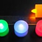 12 Red LED TEA LIGHT WEDDING PARTY CANDLE PARTY CHRISTMAS