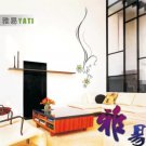 single flower Home Decor Wall Sticker