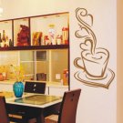coffee hart  Home Decor Wall Sticker