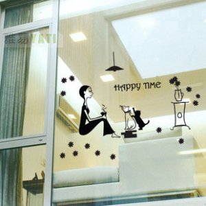 happy time Decor Wall Sticker