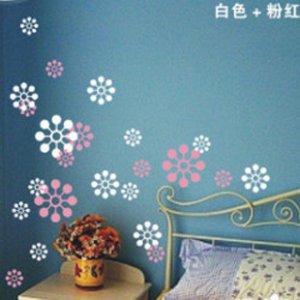 luck snow flower angle Decor Wall Sticker wall decal