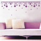 Flower line Decor Wall Sticker wall decal