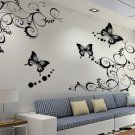 butterfly flower Decor Wall Sticker wall decal