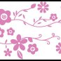 Flower show Decor Wall Sticker wall decal 39"*20"