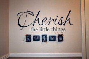 cherish words Decor Wall Sticker wall decal 39"*16"