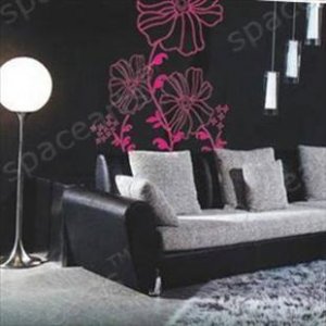 Flower Decor Wall Sticker wall decal 33"*22"