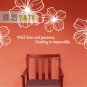 flowers 4 Decor Wall Sticker wall decal 43"*31"1/2