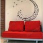 moon Decor Wall Sticker wall decal 23"1/2 *21" 1/2