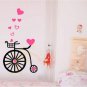 bike Decor Wall Sticker wall decal 22"1/2 *21