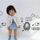 cute sheep Decor Wall Sticker wall decal 43"*26"
