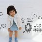 cute sheep Decor Wall Sticker wall decal 43"*26"