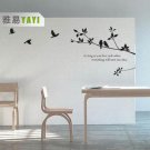 birds branch Decor Wall Sticker wall decal 35"
