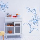 liliaceous flower in house Decor Wall Sticker wall decal 39"*27 1/2"