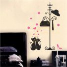 cat hanger Decor Wall Sticker wall decal 23"*31"