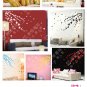willow with wind Sticker wall decal 31"*27"