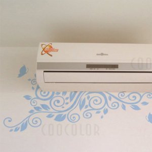 flower design Sticker wall decal 30"*12"