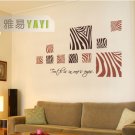 zebra design Sticker wall decal