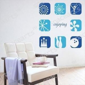 enjoying Decor Wall Sticker 39"*39"