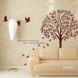birds tree Decor Wall Sticker 57"
