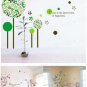 pink trees Decor Wall Sticker 67"