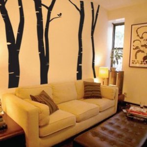 tree Decor Wall Sticker 78"