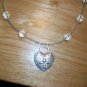 powder blue heart