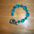 blue crystal bracelet