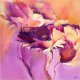 Floral oil paintings