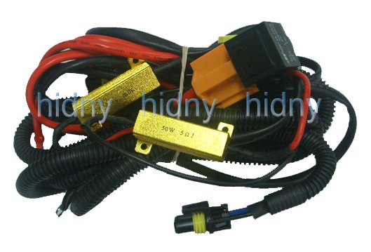 Wire Relay Battery Harness Resistors