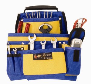 10 Pocket Heavy Duty Nylon Tool Belt Pouch Bag