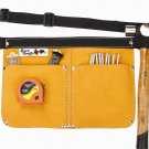 Heavy Duty Leather Traditional Nail & Tool Pouch Bag