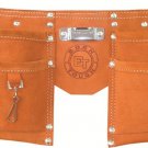 10 Pocket Suede Leather Kids Tool Pouch Bag Belt