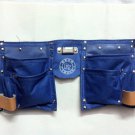 10 Pocket Kids Tool Pouch Bag Belt - Blue
