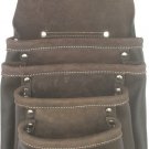4 Pocket Oil Tanned Leather Tool Pouch Bag