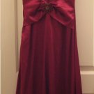 Size XS 0-3 Red/Burgundy Halter Long Dress
