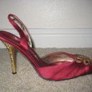 NINA Red/Burgundy Pumps