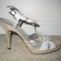 NINA Golden and Silver Sandals