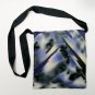 Unique Purse Hand Painted Silk, Quilted, OOAK by JOSSIANI