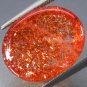 11.21 CT.ABSOLUTELY RARE NATURAL OV CONFETTI SUNSTONE