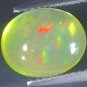 3.67 CT.RARE NATURAL OV COLOR DANCE PLAYING SUDAN FIRE OPAL