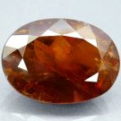 20.39 CT.RARE BIG NATURAL OV FACET ORANGE HESSONITE GARNET