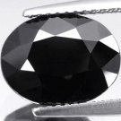 4.85 CT.NATURAL OV FACET THAI BLACK SPINEL