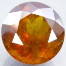 6.3 CT.RARE NATURAL RD MANDARIN HESSONITE GARNET NR