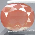 4.54 CT.FLAWLESS NATURAL OVAL SALMON ANDESINE LABRADORITE