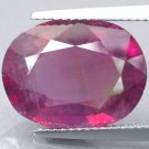 9.53 CT.NATURAL 100% BIG OVAL MADA PURPLE RED RUBY