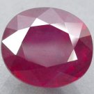4.5 CT.RARE COLOR NATURAL 100% OVAL HOT RED MADA RUBY