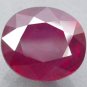 4.5 CT.RARE COLOR NATURAL 100% OVAL HOT RED MADA RUBY