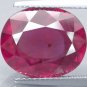 9.1 CT.BIG NATURAL100% OVAL JUICY RED MADAGASCAR RUBY