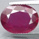 6.43 CT.NATURAL 100% OVAL MADAGASCAR RICH RED RUBY